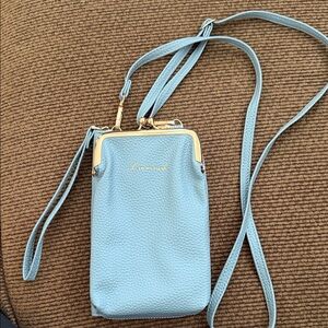 Light Blue Crossbody Bag by  LoveNook